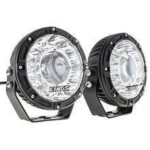 Load image into Gallery viewer, Kings 7&quot; Laser Driving Lights (Pair) | 1 Lux @987m | 8152 Lumens | 2 Year Warranty
