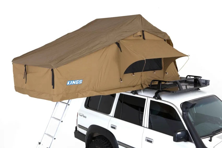 Kings Roof Top Tent | 75mm Mattress | 3 min setup | 1.3m height