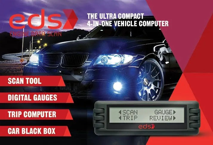 Engine Data Scan (EDS) Computer | Scan Tool | Digital Gauge | Trip Computer | OBD2